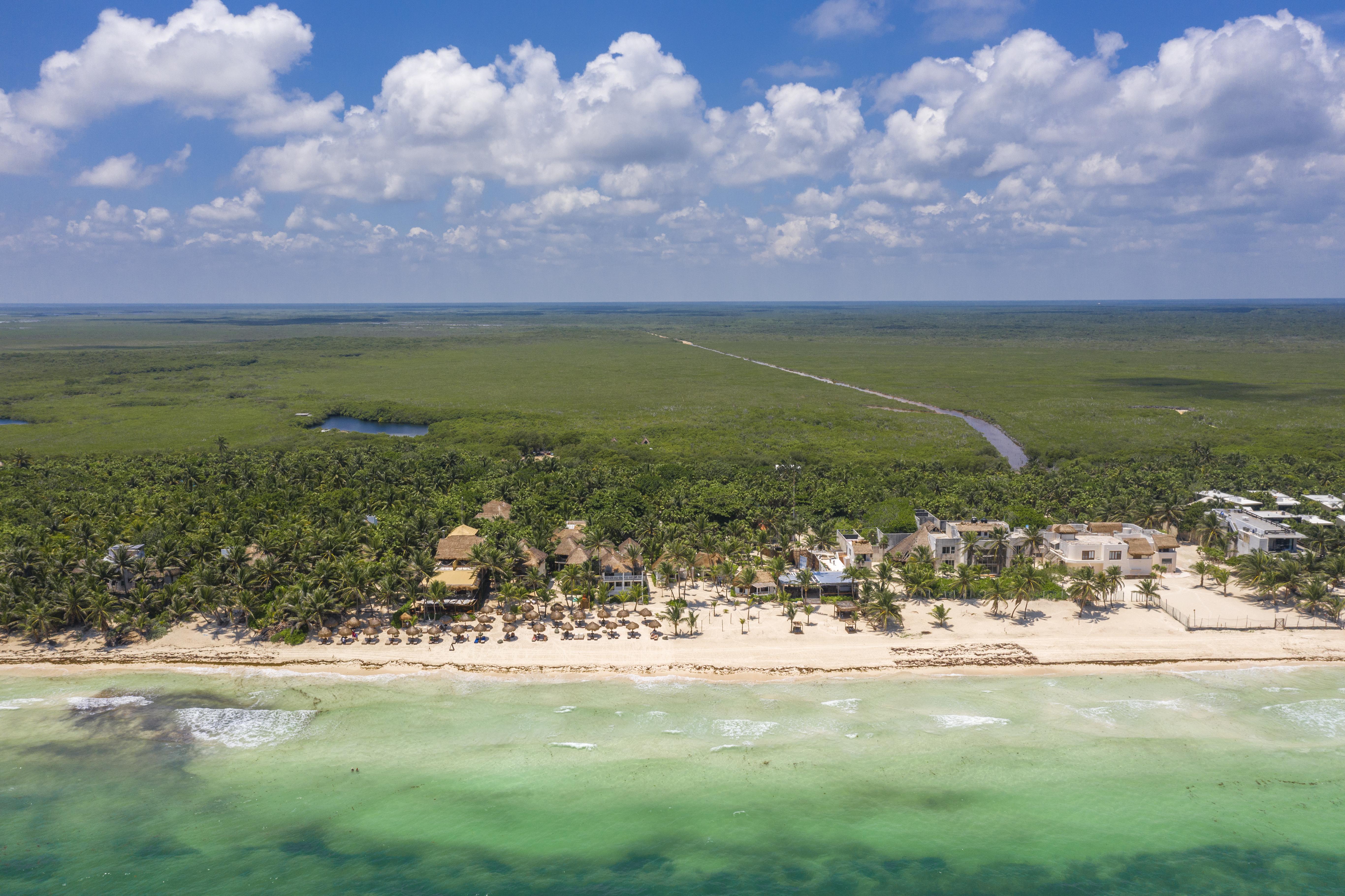 Los Amigos Beach Hotel Boutique Tulum Zewnętrze zdjęcie